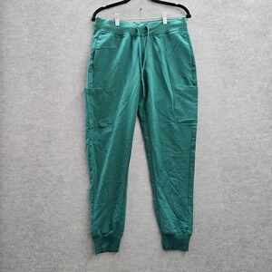 Mandala Women Scrub Pants S Green Jogger Equa-Tek Activewear PO 9 27"